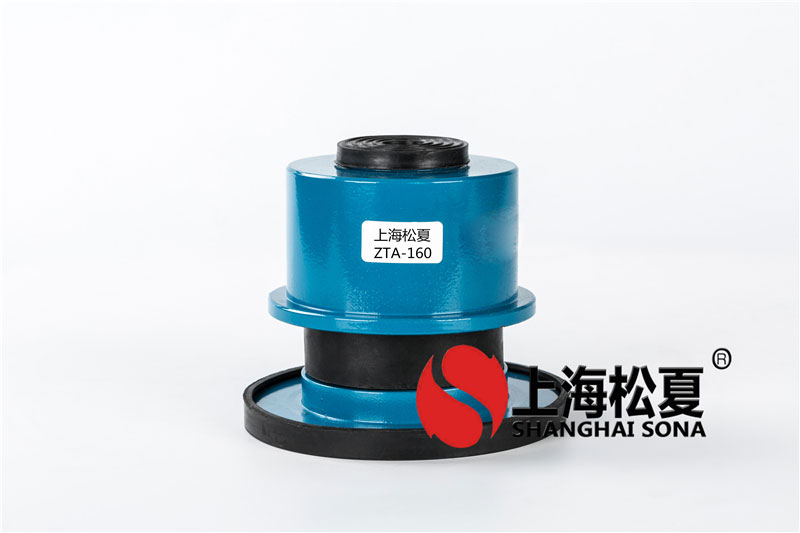 高低可調(diào)彈簧<a href='http://www.dikeurh.cn' target='_blank'><u>減振器</u></a>ZTA-160風(fēng)冷螺桿冷水機組分解圖
